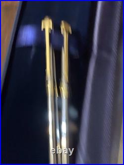 Vintage Tiffany & Co. Gold/sterling Silver Twist Pen & Pencil Set. NOS