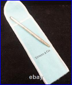 Vintage Tiffany & Co. Pen Germany Tiffany Bag. 925 Sterling Silver Diamond
