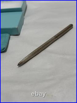 Vintage Tiffany & Co Sterling 925 Retractable Ball Point Purse Pen W. Germany