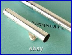 Vintage Tiffany & Co Sterling Ball Point Pen Elsa Peretti 925 Monogramed LT