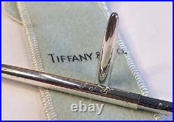 Vintage Tiffany & Co. Sterling Pen Engraved RCS W. Original bag