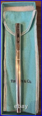 Vintage Tiffany & Co. Sterling Silver 1837 Ballpoint Pen