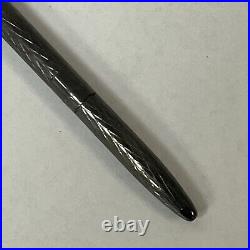 Vintage Tiffany & Co Sterling Silver Ballpoint Etched Purse Pen