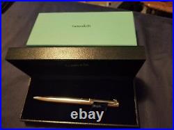 Vintage Tiffany & Co Sterling Silver Germany T Ball Point Pen