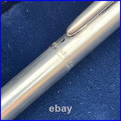 Vintage Tiffany & Co. Sterling Silver Golfball & Tee Ball Point Pen 925