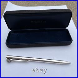 Vintage Tiffany & Co. Sterling Silver Golfball & Tee Ball Point Pen 925