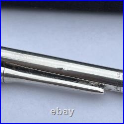 Vintage Tiffany & Co. Sterling Silver Golfball & Tee Ball Point Pen 925