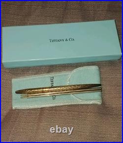 Vintage Tiffany & Co Sterling Silver Purse Pen with Box & Pouch