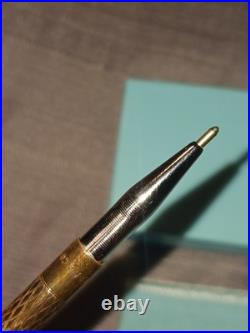 Vintage Tiffany & Co Sterling Silver Purse Pen with Box & Pouch