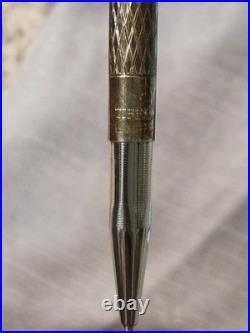 Vintage Tiffany & Co Sterling Silver Purse Pen with Box & Pouch
