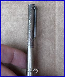 Vintage Tiffany & Co. T&C T Shaped Clip Sterling Silver. 925 Ballpoint Pen