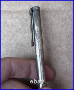 Vintage Tiffany & Co. T&C T Shaped Clip Sterling Silver. 925 Ballpoint Pen