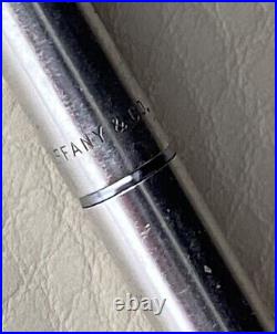 Vintage Tiffany & Co. T Clip Ladies Purse Pen Ballpoint Sterling Silver 925