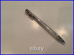 Vintage Tiffany Sterling Silver 925 Tremble Clef Ball Point Pen WOW