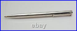 Vintage Tiffany and Co. Sterling silver ball point T pen