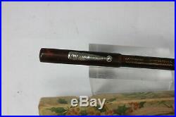 Vintage WATERMAN 12P Red Mottled Hard Rubber Fountain Pen PUMP FILLER BOXED