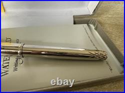 Vintage Waterford Lismore Rollerball Pen Sterling Silver W Case & Booklet Box