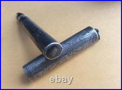 Vintage Waterman 452 1/2 V Sterling Silver Fountain Pen