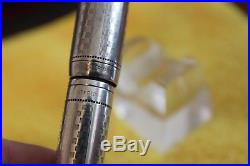 Vintage Waterman 452 Gothic Sterling Silver Overlay Fountain Pen Restored