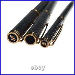 Vintage Waterman Gentleman Sterling Silver Fountain Pen Ballpoint Rollerball Set
