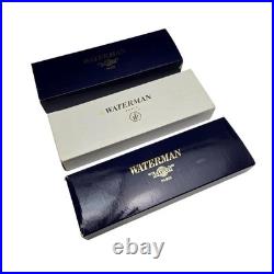 Vintage Waterman Gentleman Sterling Silver Fountain Pen Ballpoint Rollerball Set