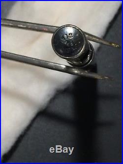 Vintage Waterman Ideal Ring Top 412-1/2 Vpsf Sterling Silver Plain Fountain Pen