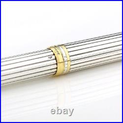 Vintage Waterman Man 100 925 solid sterling silver ballpoint pen