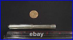 Vintage Waterman Sterling Silver Ideal Fountain Pendant Pen, 452 1/2V