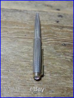 Vintage prototype Sterling Silver Opal GT PARKER 75 CLASSIC Cisele Ballpoint Pen