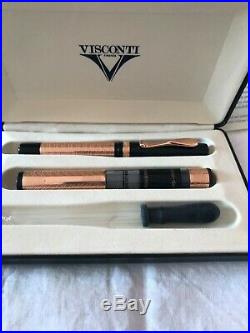 Visconti Voyager Vermeil Fountain Pen -NEW