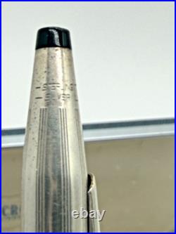 Vtg Cross Sterling Silver Pen Pencil Set PB Engraved