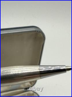 Vtg Cross Sterling Silver Pen Pencil Set PB Engraved