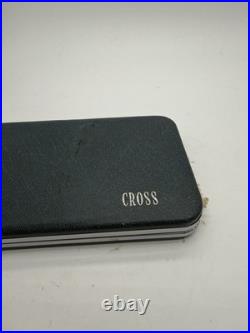 Vtg Cross Sterling Silver Pen Pencil Set PB Engraved