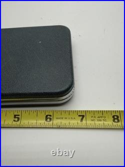 Vtg Cross Sterling Silver Pen Pencil Set PB Engraved