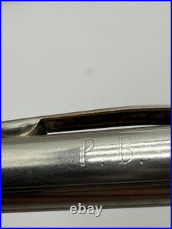 Vtg Cross Sterling Silver Pen Pencil Set PB Engraved