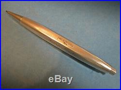 Vtg Montblanc. 900 Solid Silver Mechanical Pencil Pix 1.1mm Lead Works Well