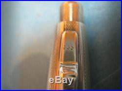 Vtg Montblanc. 900 Solid Silver Mechanical Pencil Pix 1.1mm Lead Works Well
