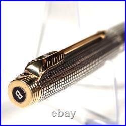 Vtg Parker 75 Cisele Sterling Silver Fountain Pen 18K M Nib Ballpoint Pencil Set