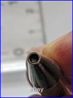 Vtg Rare Sterling Silver Hi Tec Point Pilot Needlepoint Twist Pen Seals Tip