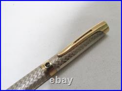 Vtg Waterman France Sterling Gold L'etalon Ballpoint Pen
