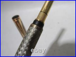 Vtg Waterman France Sterling Gold L'etalon Ballpoint Pen