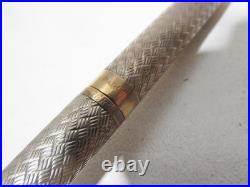 Vtg Waterman France Sterling Gold L'etalon Ballpoint Pen