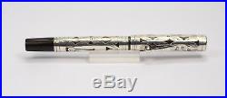 WATERMANS 452 Sterling Silver Filigree Overly Vintage Fountain Pen 1920s