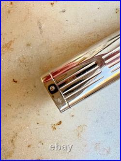 WATERMAN EXCEPTION Fountain pen Sterling Silver M 18K Nib Perfect