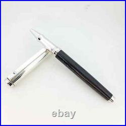 Waldmann Black Sterling Silver Roller Pen