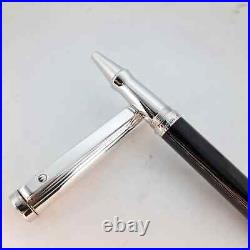 Waldmann Black Sterling Silver Roller Pen