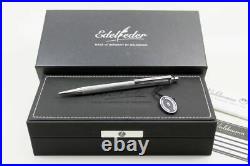 Waldmann Eco Grain 925 Sterling Silver Platinum Plated Ballpoint Pen