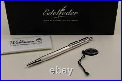 Waldmann Eco Grain 925 Sterling Silver Platinum Plated Ballpoint Pen