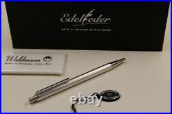 Waldmann Eco Grain 925 Sterling Silver Platinum Plated Ballpoint Pen