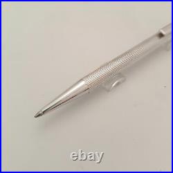 Waldmann Eco Pinstripe Sterling Silver Ballpoint Pen Made in Germany